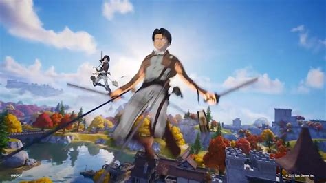 Fortnite Levi And Mikasa Ackerman Skins Teaser Trailer Youtube