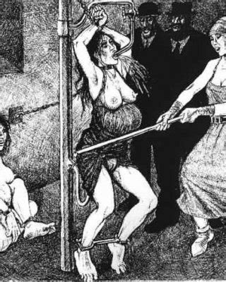 Vintage Evil Female Dungeon Bondage Horror Art And Drawings Porn Pictures XXX Photos Sex