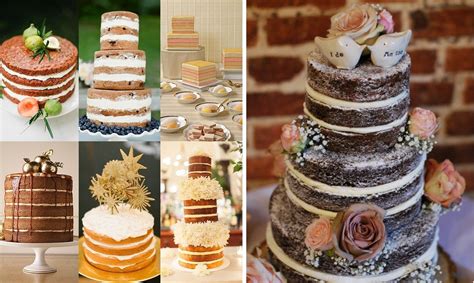 Naked Cake La Nuova Tendenza Per La Torta Nuziale
