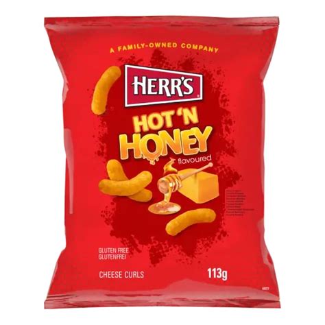 Herr S Hot N Honey Cheese Curls Partyking
