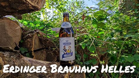 Erdinger Brauhaus Helles 5 1 ABV SwillinGrog Beer Review YouTube