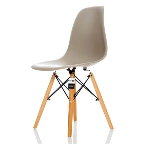 Kit Cadeiras Charles Eames Eiffel Dsw Nude MadeiraMadeira