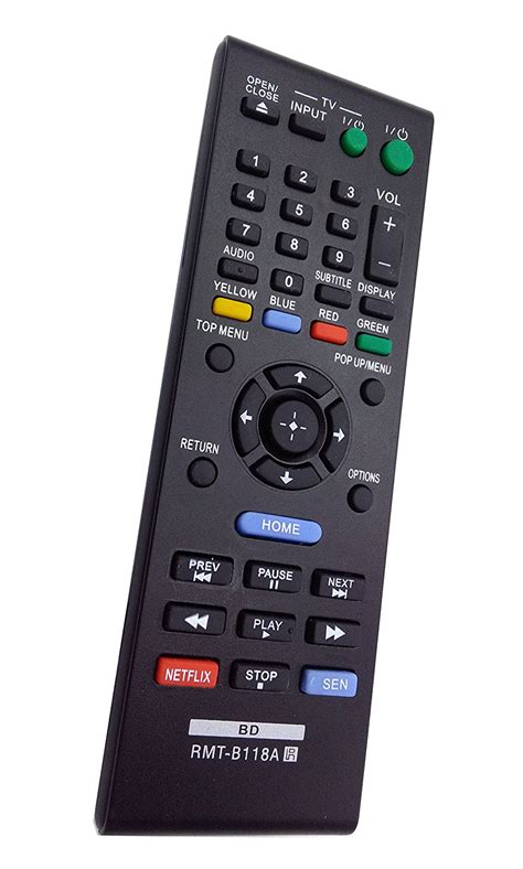 Vinabty New Rmt B A Replaced Remote Control Fit For Sony Bdp Bx Bdp