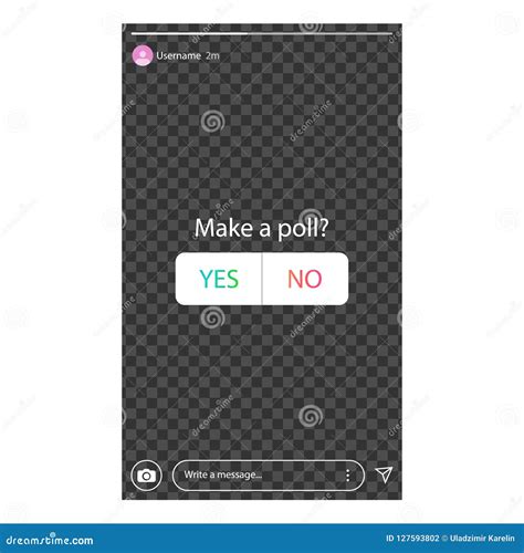 Interface In Popular Social Media. Icons Stories Social Media. Template
