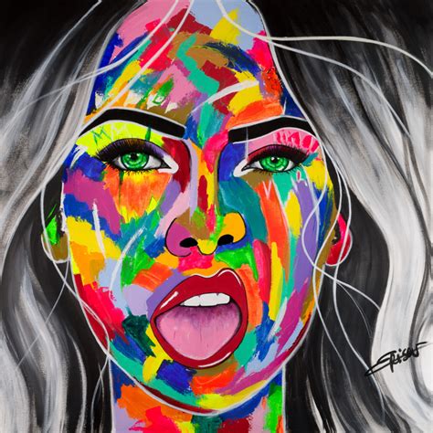 Repro FUCK THEM ALL Dans Les Pinceaux D Emilie