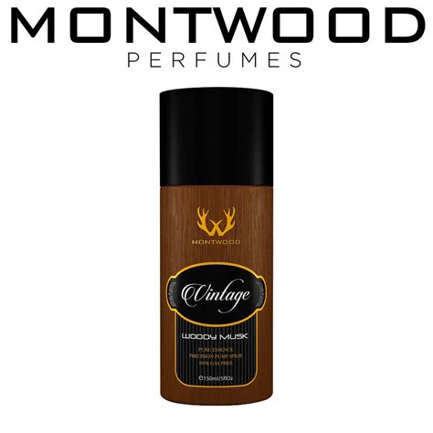 Montwood Vintage Woody Musk Perfume Spray (150ml) – Montwood Pakistan