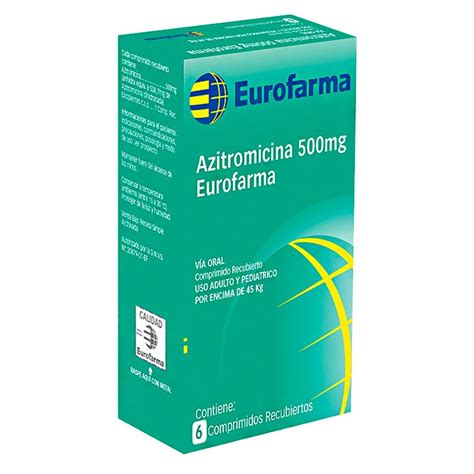 Azitromicina Mg Caja De Comprimidos Recubiertos Punto Farma