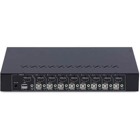 8-PORT RACK MOUNT KVM SWITCH - HDMI 2.0 KVM 4K 60HZ (R8AH202-KVM-SWITCH)