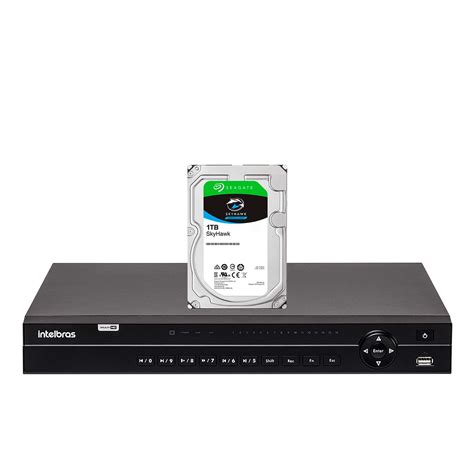 Dvr Gravador Digital De V Deo Intelbras Mhdx Compress O De Video H