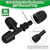 Amazon Wzflrua Pack Inch Drip Irrigation Tee Fittings