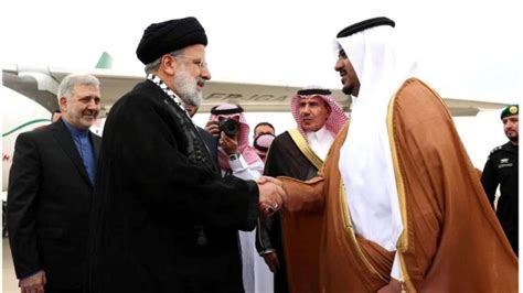 Iranian President Ebrahim Raisis Visit To Saudi Arabia For Gaza Summit