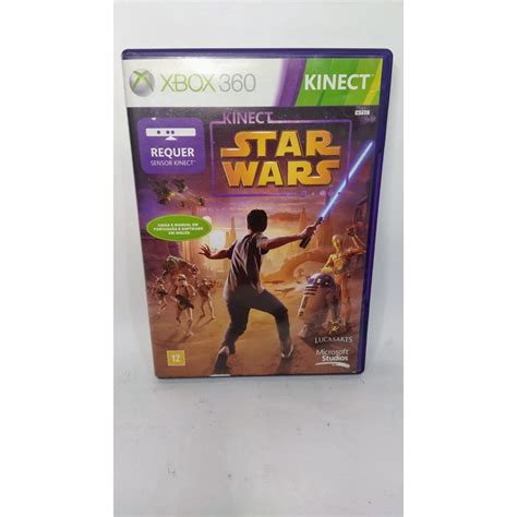 Jogo Kinect Star Wars Xbox 360 Mídia Física Submarino