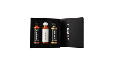 Truff Holiday Gift Pack Gourmet Hot Sauce Set With Original White Truffle Edition And Black