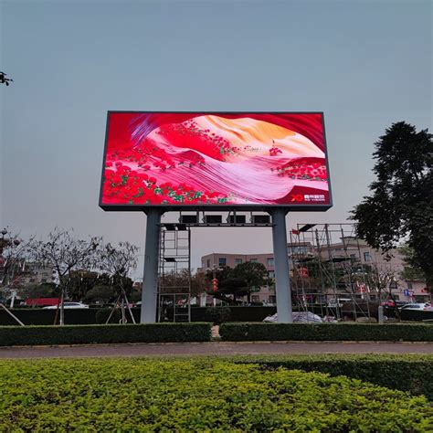 Outdoor Naked Eye D Led Screen Billboard Advertising Outdoor Full Color Led Video Wall Display