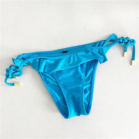 Vix Paula Hermanny Women S Blue Bikini And Tankini Bottoms Depop