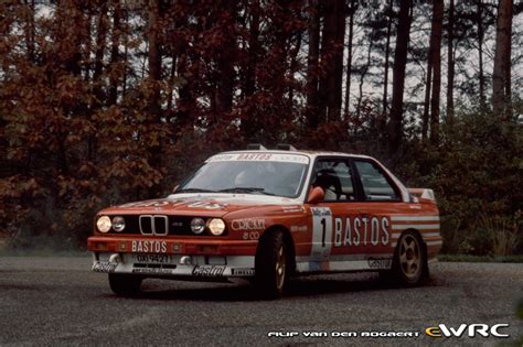 Snijers Patrick Colebunders Dany BMW M3 E30 Internationale Rally