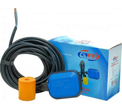 Поплавковый выключатель 6 м AquamotoR AR PC-8A AR112014 - выгодная цена ...