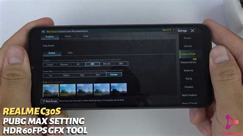 Realme C30s Test Game Pubg Max Setting Hdr Extreme Graphics Gaming