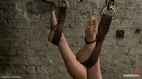 Bound Lesbian Fucked And Caned