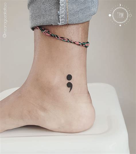 Tattoo Ponto E Virgula
