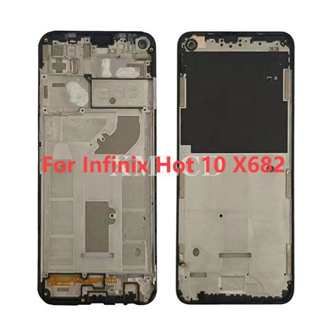 Front Frame For Infinix Hot Middle Frame Hot X Front Frame Housing Bezel Repair Parts