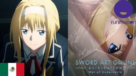 Kirito Y Alice Sword Art Online Alicization Doblaje Latino YouTube