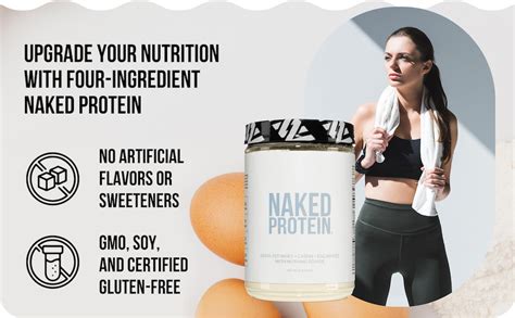 Amazon Naked Protein Powder Blend Egg Whey And Casein Protein Blend Unflavored Health
