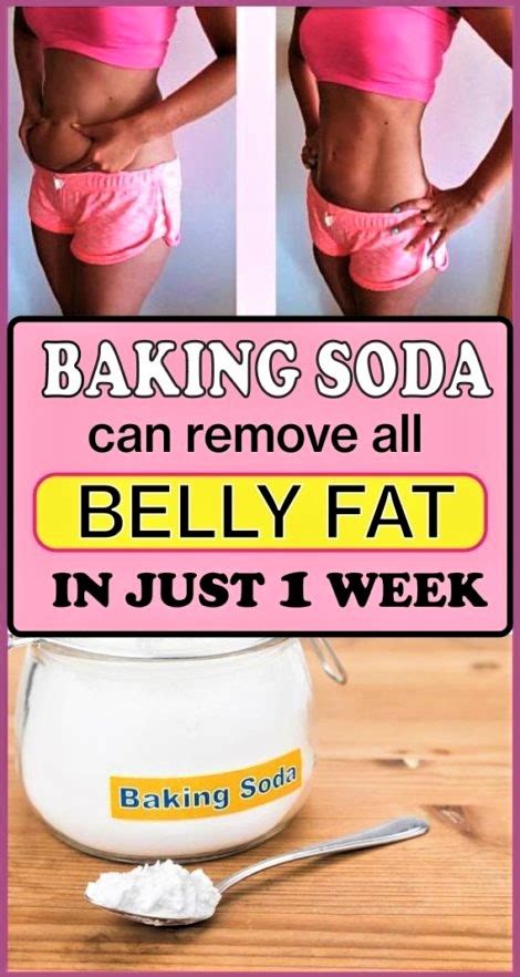 How Baking Soda Can Remove All Belly Fat In 1 Week Today Mag