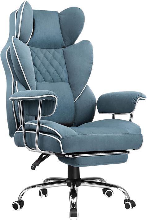 Amazon.com: COMHOMA Big and Tall Office Chair, High Back Leather Gaming