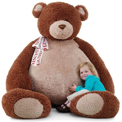 Gund Basil Jumbo 80" - Ultimate Giant Teddy Bear! - The Green Head