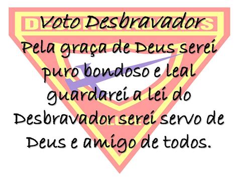 Voto Do Desbravador Ilustrado - Voto Do Desbravador Ilustrado - RETOEDU
