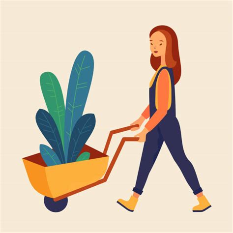 Best Woman Gardening Illustrations Royalty Free Vector Graphics And Clip Art Istock