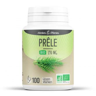 Nos produits à base de Prêle Gélules Comprimés Poudre 123gelules