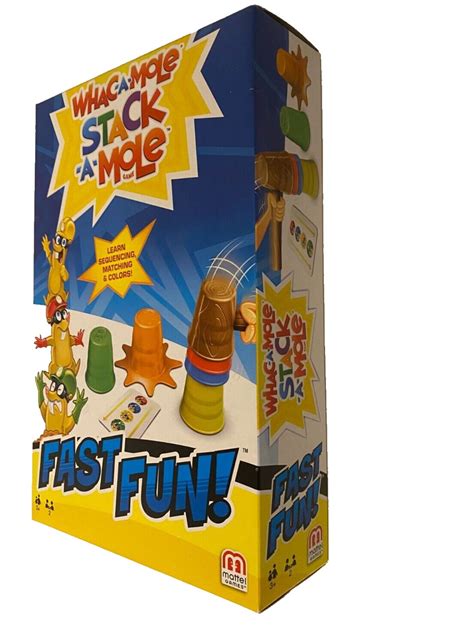 Whac A Mole Stack Fast Fun Players Game