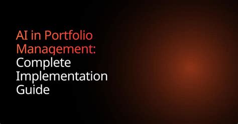 ai  portfolio management complete implementation guide boundev