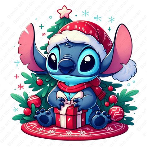 Unwrapping The Art Of Stitch: 5 Jolly Christmas Drawing Tutorials