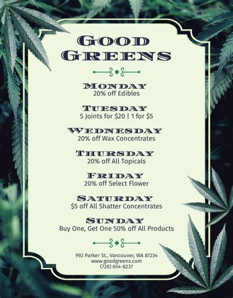 Dispensary Deals Announcement