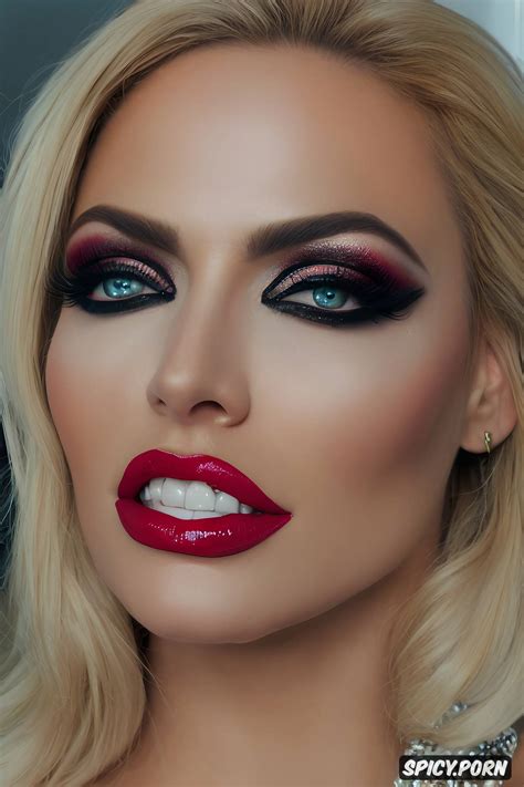 Image Of Glossy Lips Thick Lip Liner Bimbo Eye Contact Pink Lips Spicy Porn