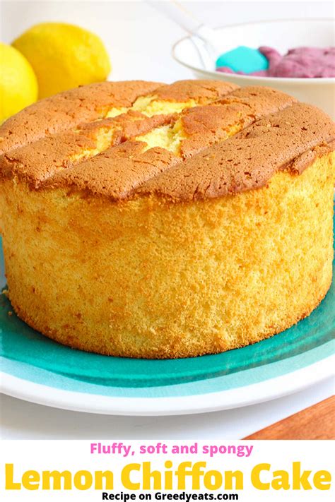 Lemon Chiffon Cake Artofit