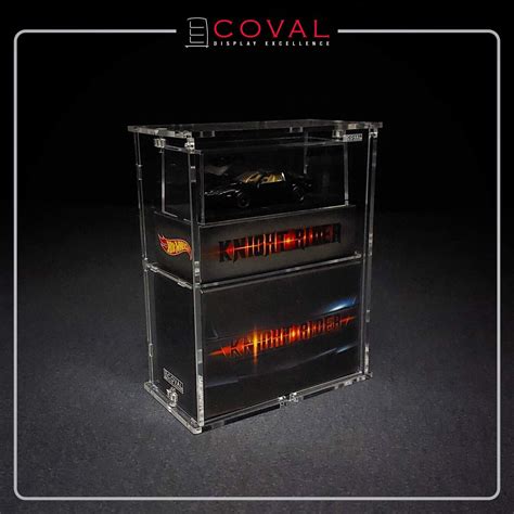 HSD KR Acrylic Displays For Single Hot Wheels SDCC Knight Rider