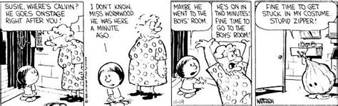 10 Funniest Calvin And Hobbes Strips About School