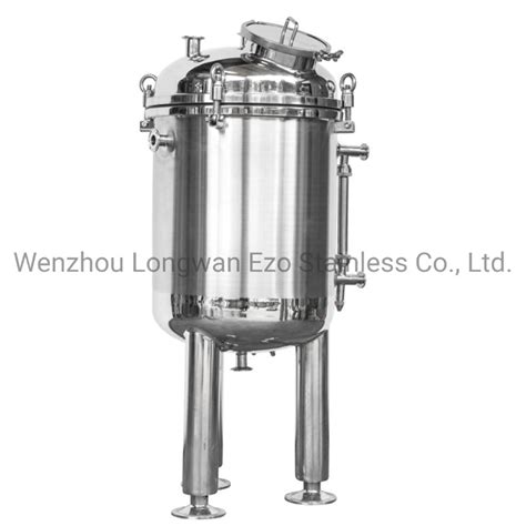 Stainless Steel Sanitary Grade Vacuum Dairy Vertical Jacketed Insulated