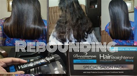 Permanent Hair Straightening Rebounding Rebounding Hair Keratin