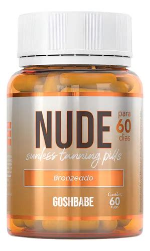 Capsulas Para Bronceado Nude De Goshbabe Para 60 Dias Sin Sabor MercadoLibre
