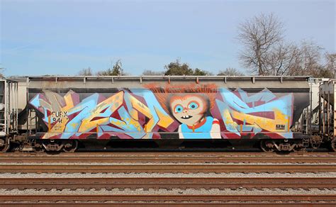 Graffiti Rail Car 1 Photograph By Joseph C Hinson Fine Art America
