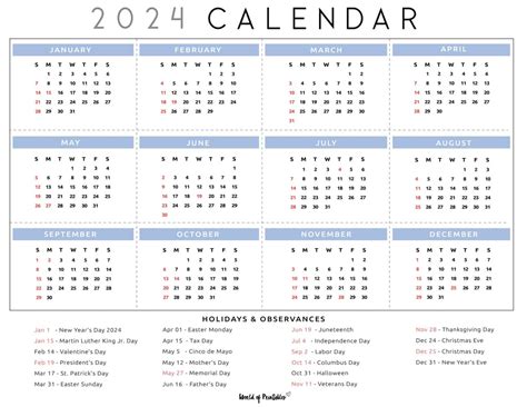calendar  holidays world  printables