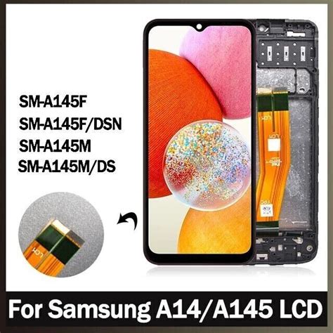 For Samsung A14 4G SM-A145B, A145F LCD Replacement Touch Digitizer ...