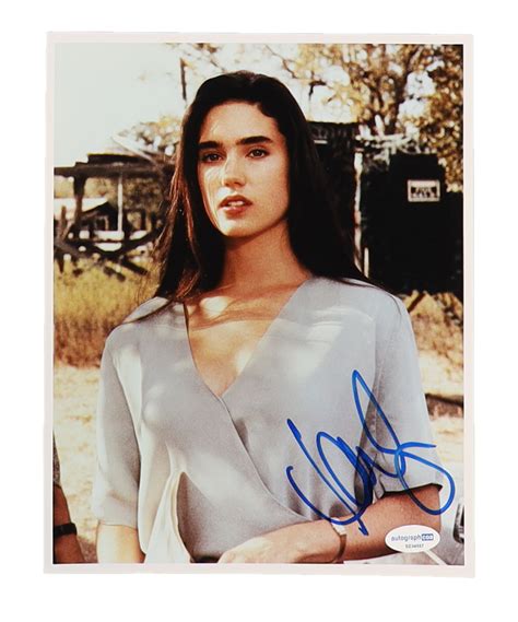 Jennifer Connelly Signed The Hot Spot 8x10 Photo ACOA Pristine Auction