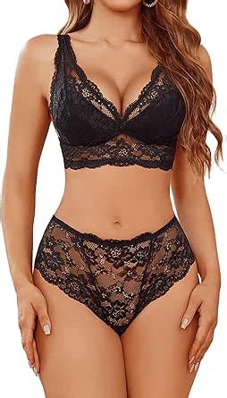 Avidlove Lingerie Set For Women Lace Bra And Panty Sets Sexy Underwear Bralettes Lingerie