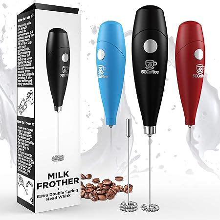 Amazon Milk Frother Electric Whisk Coffee Frother Handheld Drink